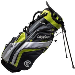 Cleveland Saturday 19 Stand Bag Chrome/Lime/White