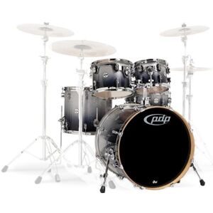 PDP by DW Concept Shell Pack 5 pcs 20" Silver to Black Sparkle