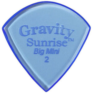 Gravity Picks GSUB2P Sunrise Big Mini 2.0mm Polished Blue