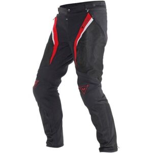 Dainese Drake Super Air Black/Red/White 52 Štandard Textilné nohavice