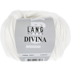 Lang Yarns Divina 0001 White