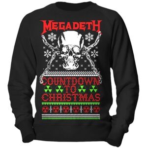 Megadeth Mikina Countdown To Christmas Čierna S