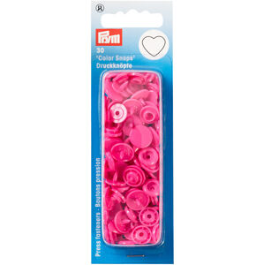 PRYM Stláčacie gombíky Color snaps Ružová 12,4 mm