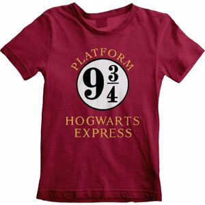 Harry Potter Tričko Hogwarts Express Červená 7 - 8 rokov
