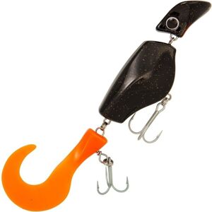 Headbanger Lures Tail Floating Čierna-Oranžová 23 cm 48 g