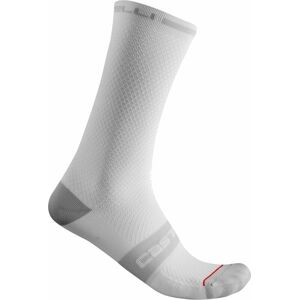 Castelli Superleggera T 18 Sock White L/XL Cyklo ponožky