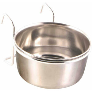 Trixie Stainless Steel Bowl With Holder Miska na vodu 12 cm 600 ml