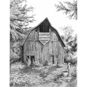 Royal & Langnickel Kreslenie podľa predlohy A4 Drevená stodola