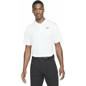 Nike Dri-Fit Victory Solid Mens Polo Shirt White/Black 4XL