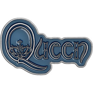 Queen Logo Odznak Šedá Hudobné odznaky