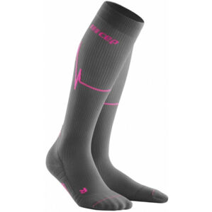 CEP WP20MC Compression Tall Socks Heartbeat Vulcan Flame II Bežecké ponožky