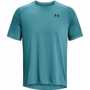Under Armour Men's UA Tech 2.0 Textured Short Sleeve T-Shirt Glacier Blue/Black M