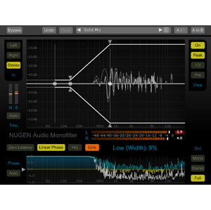 Nugen Audio Monofilter (Digitálny produkt)