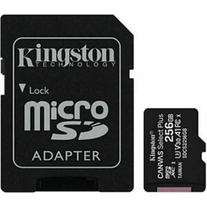 Kingston 256GB microSDXC Canvas Plus UHS-I Gen 3