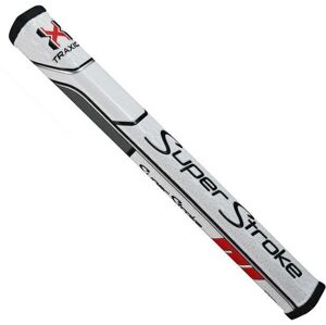 Superstroke Traxion SS2 Square Putter Grip White/Red/Grey