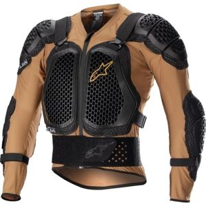 Alpinestars Chránič tela Bionic Action V2 Protection Jacket Sand Black/Tangerine XL