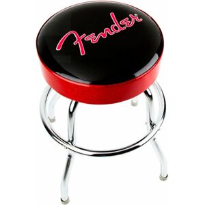 Fender Red Sparkle Logo 24" Barová stolička Červená-Čierna Barová stolička