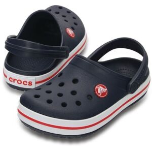 Crocs Kids' Crocband Clog Navy/Red 23-24
