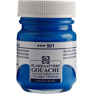 Talens Gouache Extra Fine Gvašová farba 50 ml Light Blue Cyan