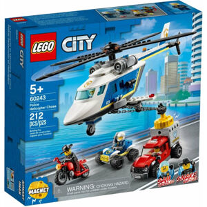 LEGO City 60243 Prenasledovanie policajným vrtuľníkom