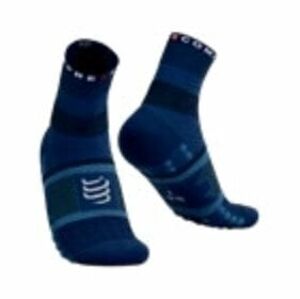 Compressport Fast Hiking Socks Estate Blue/Pacific Coast T3 Bežecké ponožky