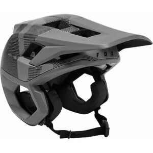 FOX Dropframe Pro Camo Helmet Grey Camouflage L Prilba na bicykel
