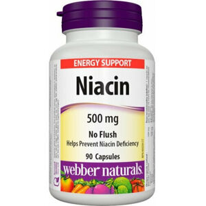 Webber Naturals Niacin B3 Tablety