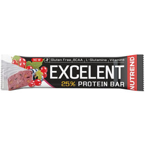 NUTREND Excelent Protein Bar Brusnica-Čierna ríbezľa 40 g