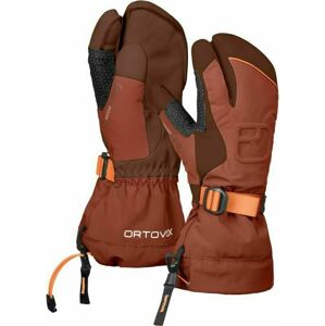 Ortovox Merino Freeride 3 Finger Glove M Clay Orange XL