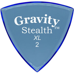 Gravity Picks GSSX2P Stealth XL 2.0mm Polished Blue