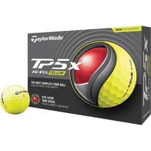 TaylorMade TP5x Golf Balls Yellow 2024