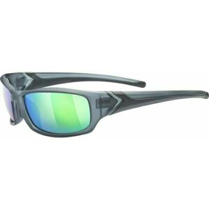 UVEX Sportstyle 211 Smoke Mat/Mirror Green Športové okuliare