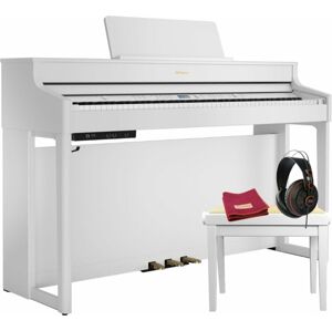 Roland HP 702 Polished White SET Biela Digitálne piano