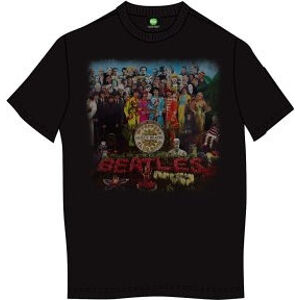 The Beatles Tričko Sgt Pepper Čierna S
