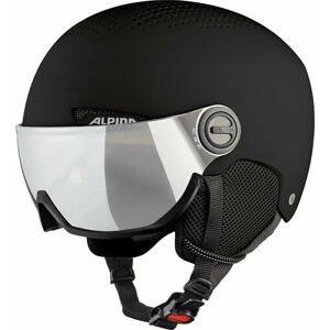 Alpina Arber Visor Q-Lite Ski Helmet Black Matt M Lyžiarska prilba