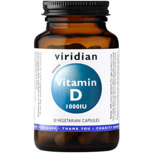 Viridian Vitamin D3 1000IU Kapsule