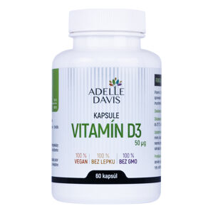 Adelle Davis Vitamin D3 Kapsule