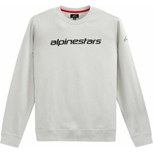 Alpinestars Linear Crew Fleece Silver/Black XL Mikina