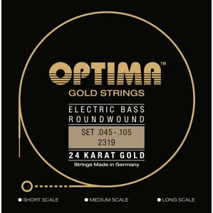 Optima 2319.M 24K Gold Strings Medium Scale Medium Light
