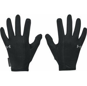 Under Armour Women's UA Storm Run Liner Gloves Black/Black/Reflective M Bežecké rukavice