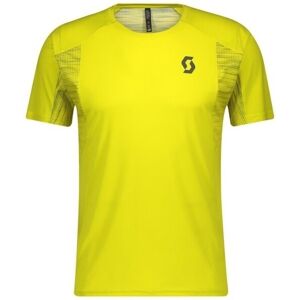 Scott Shirt Trail Run Sulphur Yellow-Smoked Green M