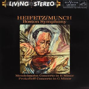 Charles Munch - Mendelssohn: Concerto in E Minor/Prokofiev: Concerto No. 2 in G Minor (LP)