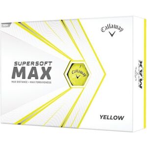 Callaway Supersoft Max Yellow Golf Balls