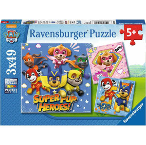 Ravensburger Puzzle Labková patrola 3 x 49 dielov