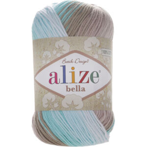 Alize Bella Batik 100 3675 Blue-Brown