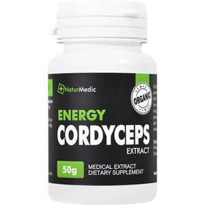 Naturmedic Energy Cordyceps Prášok 50 g