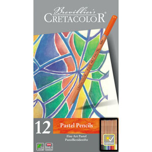 Creta Color Sada pastelových ceruziek 12 ks