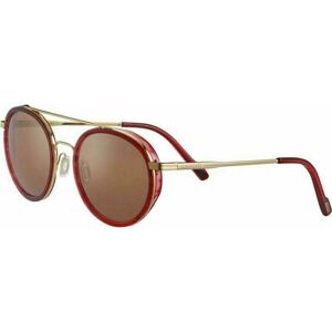 Serengeti Geary Red Streaky/Bold Gold/Mineral Polarized Drivers Gold Lifestyle okuliare