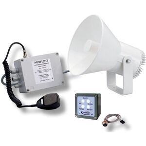 Marco EW2-MS Electr. whistle 12/20 m + fog signal + mic + siren 24V