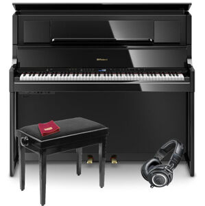 Roland LX708 PE SET Polished Ebony Digitálne piano